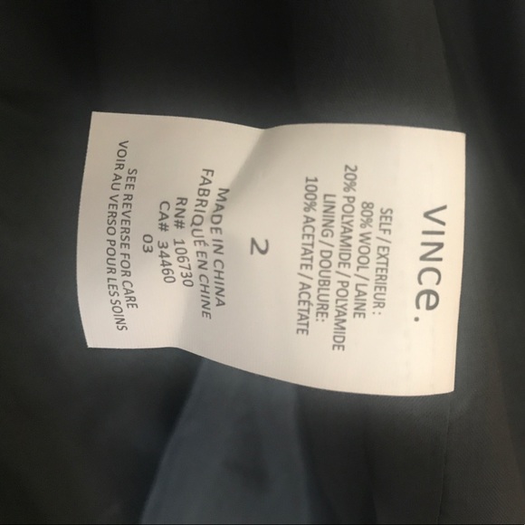 Vince Wool Jacket - Picture 3 of 4